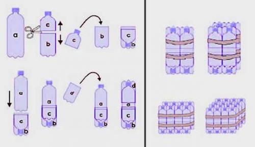 Столик из пластиковых бутылок своими руками. Видеоматериал 30