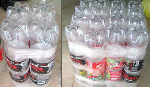 Столик из пластиковых бутылок своими руками. Видеоматериал 31