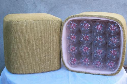 Мебель из бутылок своими руками. Садовая мебель из пластиковых бутылок своими руками