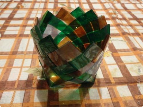 Плетение мебели из пластиковых бутылок. Успешное плетение из пластиковых бутылок: 3 секрета