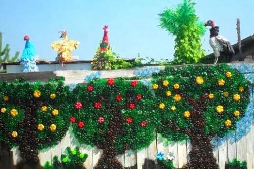 Красивые поделки из пластиковых бутылок. Идеи поделок для сада и огорода из пластиковых бутылок