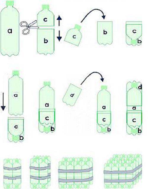 Пуфик из пластиковых бутылок своими руками — фото, советы, идеи