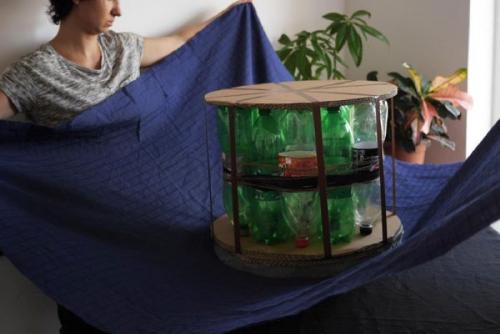 Табуретка из пластиковых бутылок. Как сделать стул из пластиковых бутылок 06 Табуретка из пластиковых бутылок. Как сделать стул из пластиковых бутылок 06