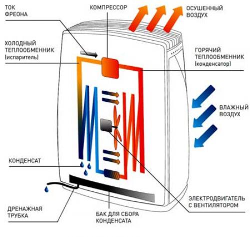 Какие устройства можно использовать для борьбы с конденсатом в гараже. Осушители воздуха и конденсат в гараже