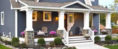 Как оформить крыльцо частного дома. Дизайн крыльца дома: идеи оформления и правильные варианты постройки крыльца для дома (видео + 115 фото)