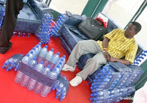 Мебель из бутылок своими руками. 7 различных способов, как сделать мебель из пластиковых бутылок