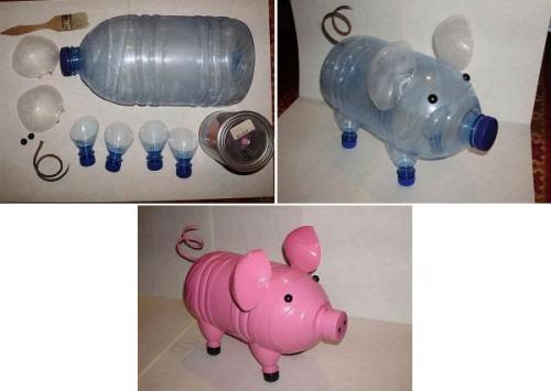 Поделки из пластиковых бутылок. Поделки из пластиковой бутылки для школы, детского сада. Мастер-классы, пошаговые инструкции, фото