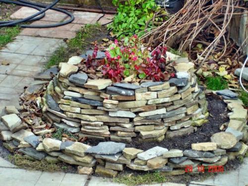 Клумбы из камней своими руками. Породы камней для ландшафтного дизайна