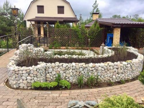 Как сделать клумбу из камней и цемента. Клумба из камней своими руками (180 фото) — разновидности клумб, мастер-класс по изготовлению своими руками, идеи дизайна