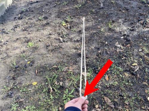 Как сделать чёткие линии и углы при расписании стены. Как быстро разметить прямой угол на местности?