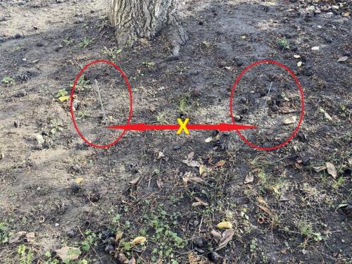 Как сделать чёткие линии и углы при расписании стены. Как быстро разметить прямой угол на местности?