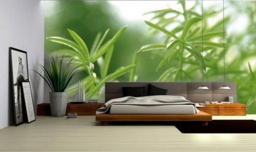 Какие ширины обоев можно использовать в спальне. Материал обоев